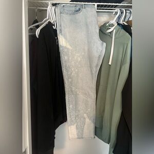 Light Wash Distressed Jeans